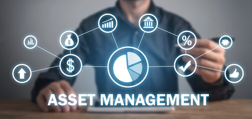 Asset Management. Technology. Business concept