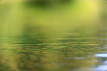 Wall Mural - water green eco background abstract