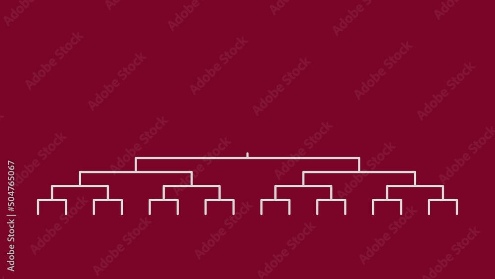 Playoff Table Pattern Without Text Football playoff match schedule template. Tournament bracket. Football ...