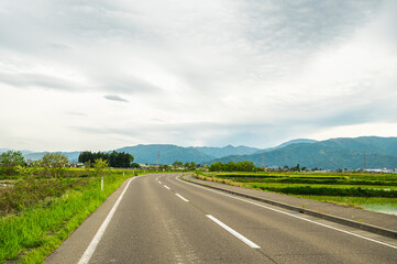 Poster - 初夏の田舎風景　松本市