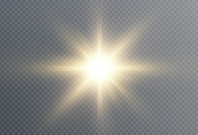 Light Star Gold Png. Light Sun Gold Png. Light Flash Gold Png. Vector Illustrator.	Summer Season Beach