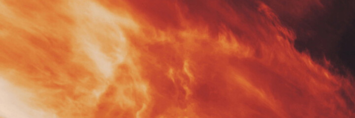 Wall Mural - the red sky background looked like smoke and fire. bomb violent. for wallpaper, backdrop and design.