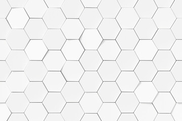 Wall Mural - modern tile wall. darkness background design. 3d rendering.