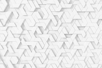 Wall Mural - modern tile wall. darkness background design. 3d rendering.