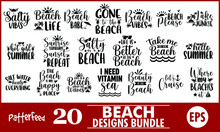 Beach Summer Designs Bundle