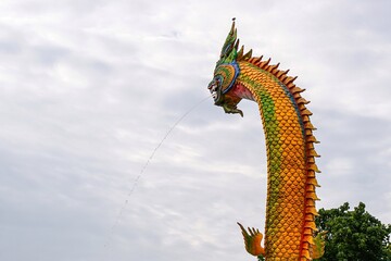 Wall Mural - chinese dragon statue