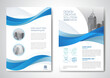 Template vector design for Brochure, AnnualReport, Magazine, Poster, Corporate Presentation, Portfolio, Flyer, infographic, layout modern with color size A4, Front and back, Easy to use.
