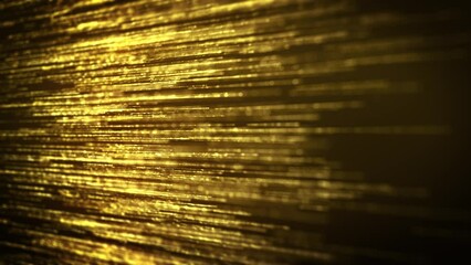 Wall Mural - abstract gold filaments bursting background/ abstract, gold, golden, glitter, sparkling, lines, fila