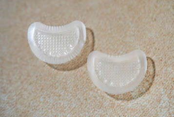 Dissolving Microneedle eye Patches for Cosmetics, selective focus