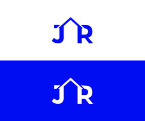 Sticker - jr home logo design