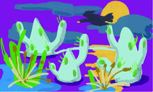 Cactus Crows