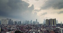 Jakarta Cloudy Sky Timelapse