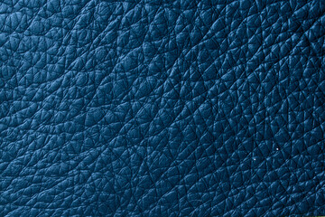 blue leather texture close-up abstract background