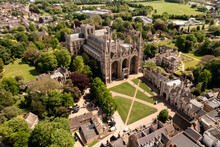 Aerial View Of Peterborough Cathedral