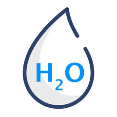 Sticker - h2o