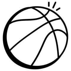 Sticker - Basketball 