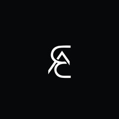 EA AE Logo Design, Creative Minimal Letter AE EA Monogram