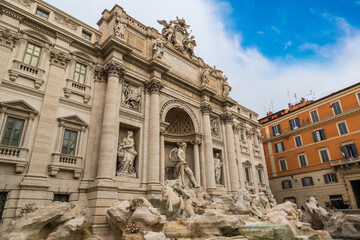 Fototapete - Fountain di Trevi in Rome