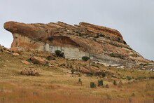 The Ark (Rock Formation) - Golden Gate Highlands National Park - Eastern Free State - South Africa 