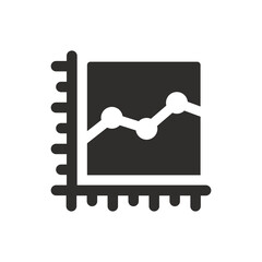 Sticker - Market profit report icon