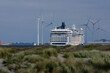 Urlaub auf dem MSC Kreuzfahrtschiff Magnifica in Europa - Dream Baltic cruise on cruiseship cruise ship liner to Ijmuiden, Amsterdam Holland