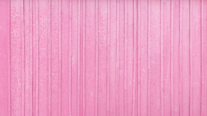 pink wooden texture background, top view wood vertical plank panel