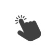 Tap finger vector icon