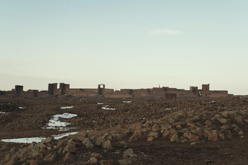 Wall Mural - General view Ruins of Ani Ancient city