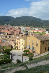 Poster - Espagne Catalogne Montblanc ville fortifiée histoire tourisme paysage logement immobilier montagne