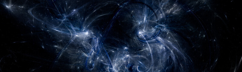 Wall Mural - banner star field background . starry outer space background texture . colorful starry night sky out