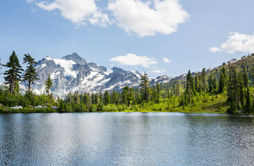 Sticker - Picture lake