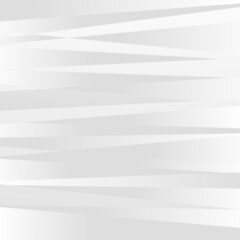 Fototapete - Abstract white and gray gradient background. Modern minimalist design. Vector illustration with simple shapes like circle, square, rectangle. Monochrome light 3d futuristic design