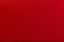 Red Leather Texture Background Surface For Design Copy Space