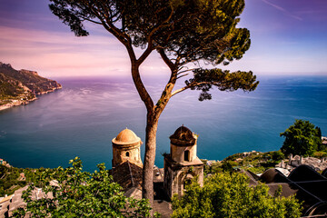 Wall Mural - Coastline in Ravello, Amalfi coast, italy