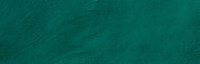 Teal Panoramic Wide Abstract Wall Texture Background
