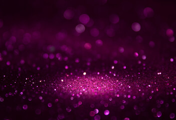 Wall Mural - pink bokeh,circle abstract light background,pink shining lights, sparkling glittering valentines day