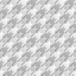 Houndstooth Seamless Pattern in Grayscale colors. Vector Tileable Background.