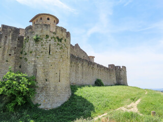 Sticker - Forteresse de la cité médiéval de Carcassonne, Occitanie