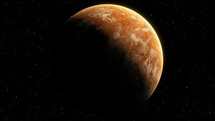 Aufkleber - Space Exploration Alien Planet

Futuristic concept of deep space exploration discovering a new alien planet in another galaxy. Alien world concept
World map element furnished by NASA : https://visible