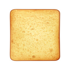 Sticker - Medium Toasted Bread Composition