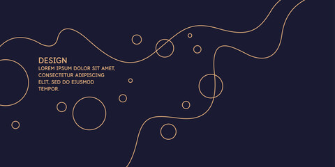 Wall Mural - modern backgrounds with abstract elements and dynamic shapes. compositions of geometric shapes. vect