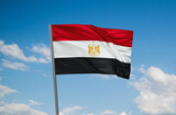 Fototapeta  - Egypt national flag
