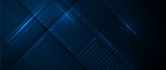 Wall Mural - vector digital graphic design with light line, geometric shape, stripe line pattern and texture on g