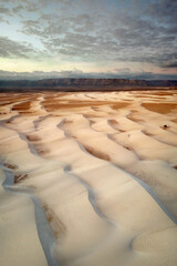 Wall Mural - Sand Dunes along the south coast of Socotra, Yemen, taken in November 2021