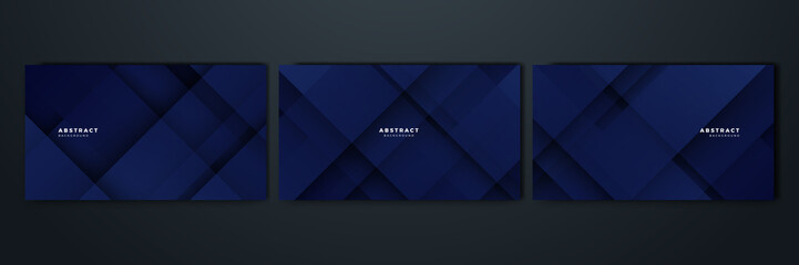 Wall Mural - blue wave background. abstract curve line. technology vector. colorful shiny wave with lines pattern