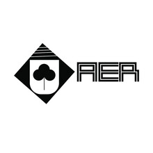 AER Letter Logo Design On White Background. AER  Creative Initials Letter Logo Concept. AER Letter Design.
