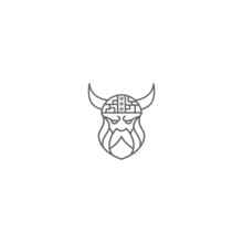 Viking Logo Vector Head