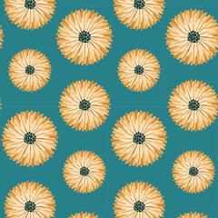 Sticker - Flowers Pattern