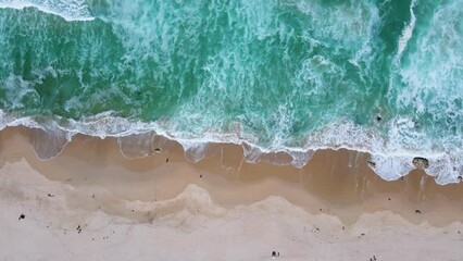 Wall Mural - Kogelbay beach Western Cape South Africa, Kogelbay Rugged Coast Line with spectacular mountains. Garden route, drone aerial view at the road and beach