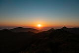 Fototapeta Niebo - Sunset Over Mount Pirongia - HL